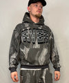 Zebra Print Hoodie